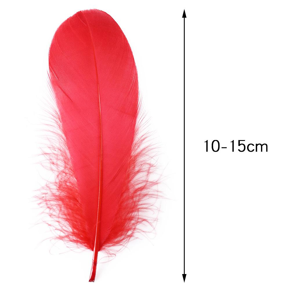 DIY 10-15 см Белые гусиные перья Для поделок Мягкие плавающие лебединые перья Изготовление украшений Свадебные аксессуары Декорации Поделки Перья
