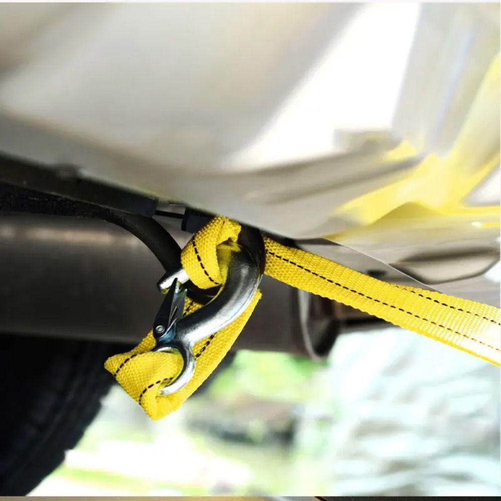 Hooks Included Tow Strap 5 M Towing Pull Rope Vehicle Straps Trailer Straps Outdoor Activities