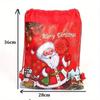 5 шт. Рюкзаки Дед Мороз Рождественские принадлежности Упаковка игрушек Рождественский подарочный мешок Мешки для хранения Мешки на шнурке