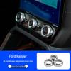 Обновление центральной консоли Ford Ranger: Отделка ручки кондиционера, рычага переключения передач и кнопки запуска