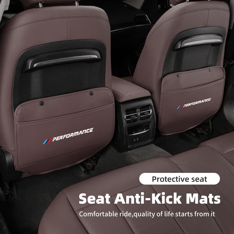 2025 Горячий Защитный Чехол-Подкладка для Автокресла с Сумкой для Хранения, Защита от Грязи и Пинания для BMW X1 X2 X3 X5 X4 X6 X7 iX3 F20 F10 F07 E70 E46 E90 E92