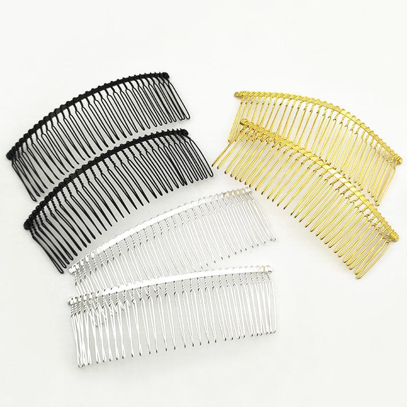 5 ШТ. 12/15/20/25/30 Зубьев Расчески для волос Заготовки Металлические основы для расчесок для аксессуаров для волос Изготовление украшений Орнамент