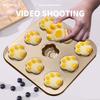 Nine-Cavity Cat Claw Cake Mold