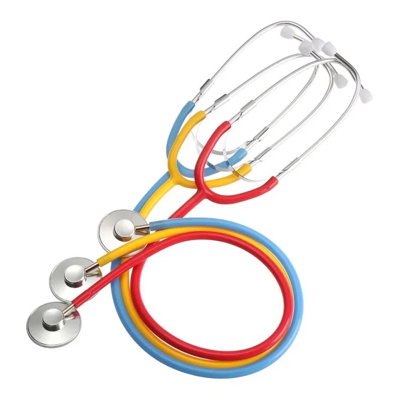 Plastic Child Stethoscope Toy - Doctor Simulation Role Play Accessory Fits Family Parent-Child Games Nice Gift for Boys & Girls
