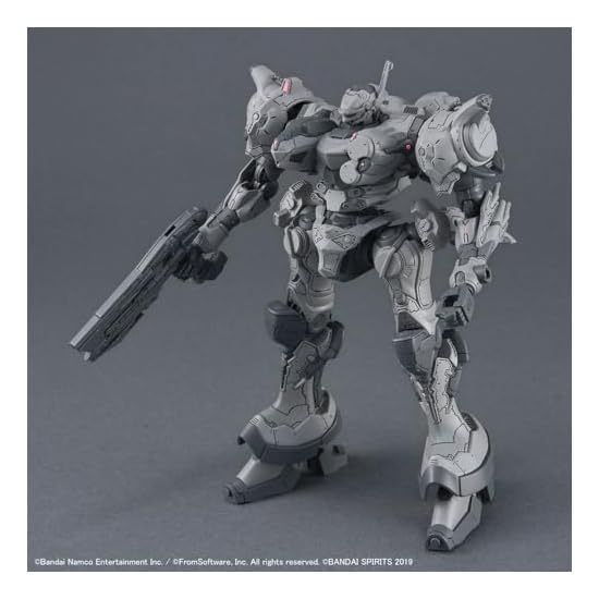 BANDAI SPIRITS 30MM ARMORED CORE VI FIRES OF RUBICON ARQUEBUS CORPORATION VP-40S Пластик с цветовой кодировкой
