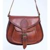 Leather Messenger Shoulder Cross Body Bag Handmade Purse Women's Vintage