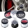 BTNPY1 4psc /set 56/60mm Car Wheel Center Hub Caps Logo Cover For Kia Sportage Rio 3 Soul Picanto EV6 Cerato Niro Telluride Sorento