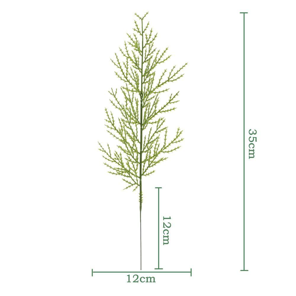 10pcs DIY Wreath Gifts Artificial Plants Pine Handmade Cypress Sprigs Branches Christmas Tree
