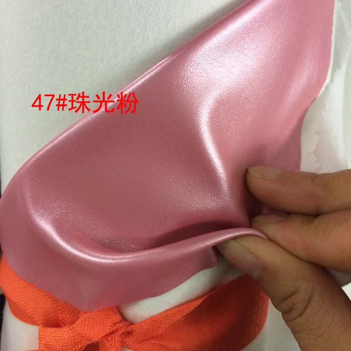 Мягкая Эластичная Искусственная Кожа с Рисунком Под Овчину Ткань для Обивки По Метру для Одежды Дивана Игрушечной Сумки Швейная Ткань Жемчужный Светло-Черный