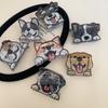 Acrylic Cartoon Dog Hair Claw Korean Style Hair Clip Schnauzer Crab Clip Hair Accessories