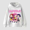 Kpop Demon Hunters Sweatshirt Kids Hoodie Casual Fashion Autumn Winter Boys Girls Warm Anime Clothes