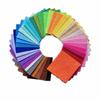 40Pcs Colorful Non Woven Fabric Squares Needlework Felt Fabric Felt Fabric Sheet  Sewing DIY Craft