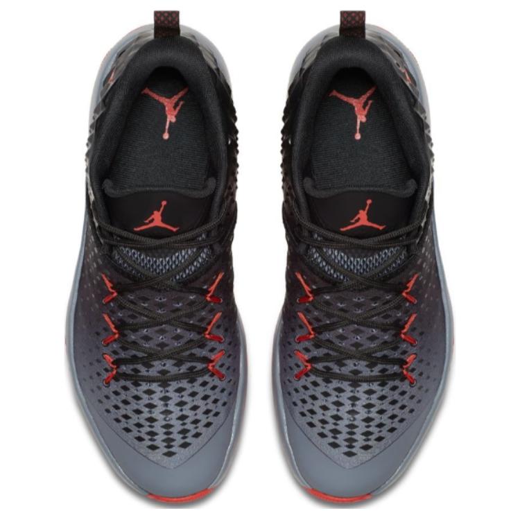 Jordan Fly X Non-Slip Lightweight Low-Top Basketball Shoes Men Sneaker Black Gray Red 914668-018