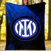 1pc I-Internazionale Milano (2) Theme Blanket - Digital Print, Polyester, Cozy for All Seasons, Perfect for Outdoor, and Travel