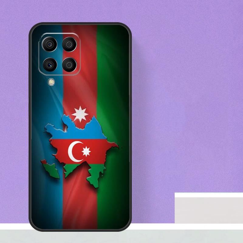 Флаг Азербайджана Чехол для Samsung Galaxy M55 M15 M13 M33 M53 M20 M30s M31s M12 M32 M52 M11 M51 M14 M34 M54