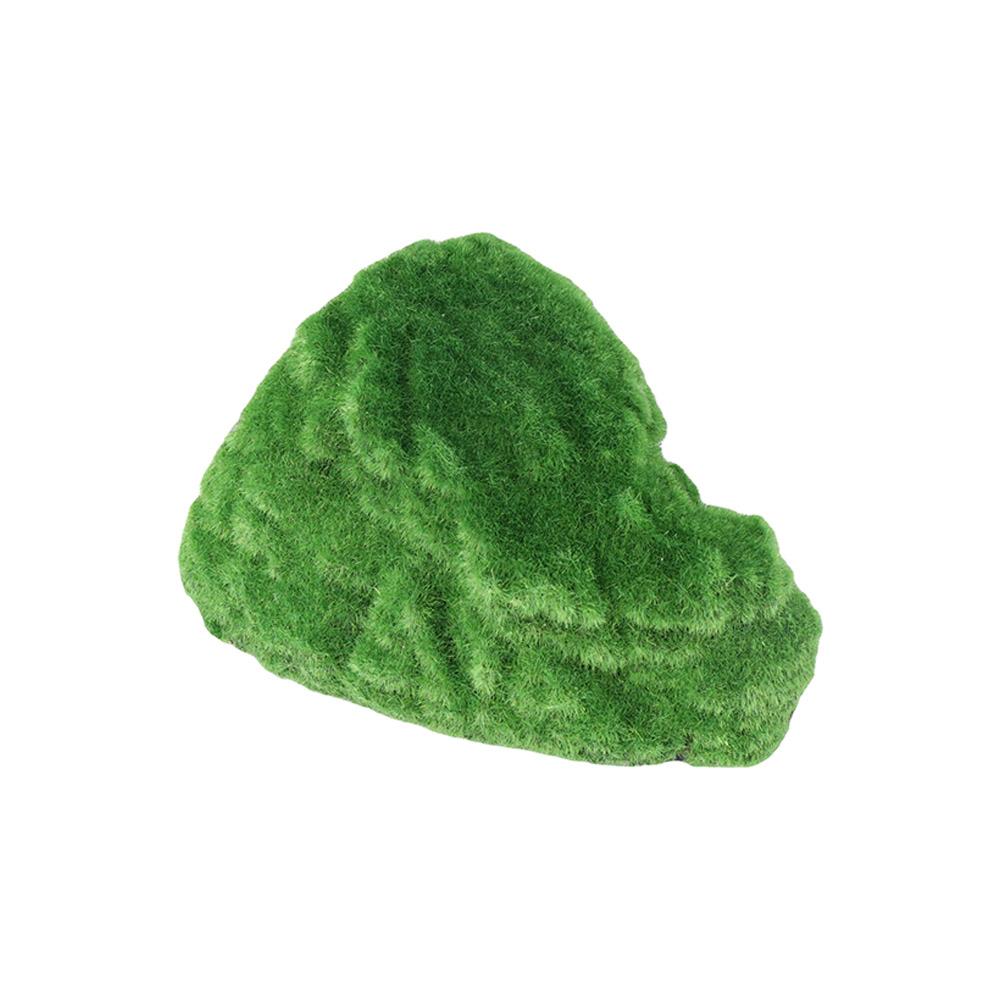 1pc Decorative Moss Artificial Resin Snake Rest Cave Reptile Cave Lizard Cave Tortoise Shelter