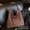 Large-capacity Retro Bag Women's Autumn and Winter Versatile 2025 New Casual Shoulder Bag Texture Work Commuter Tote Bag