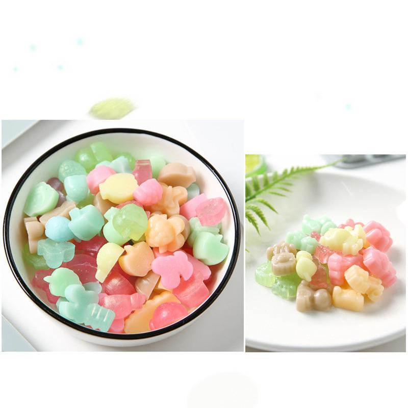 Миниатюрная форма для конфет Фрукты Животные Силиконовая форма для конфет Жевательная форма Сахарное искусство
