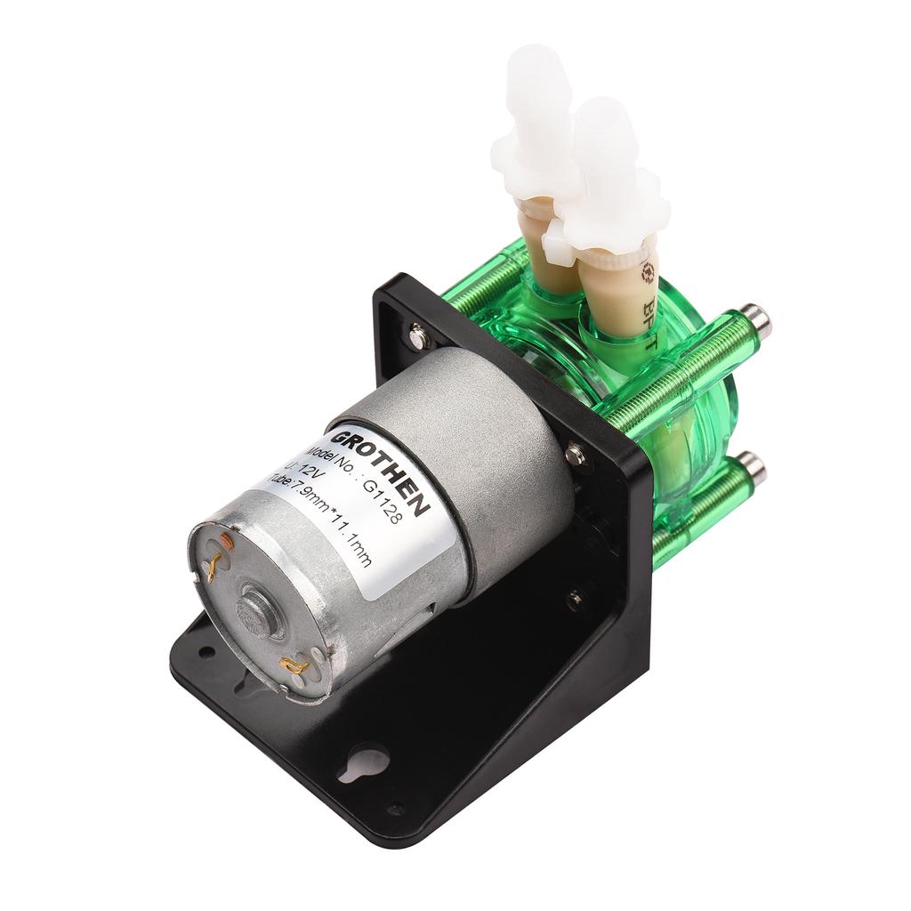 GROTHEN DC 24V Дозировочный насос Перистальтический насос Мини Насос для воды и жидкостей Большой расход Перистальтическая трубка BPT Самозаливной