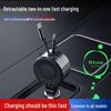 Cross-Border Retractable PD30W Super Fast 3-Port Car Charger with USB Ports.