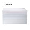 200 листов, маленькие толстые учетные карточки с линейкой, подвесное отверстие, горизонтальная внутренняя страница, бумага для сообщений, офисные принадлежности