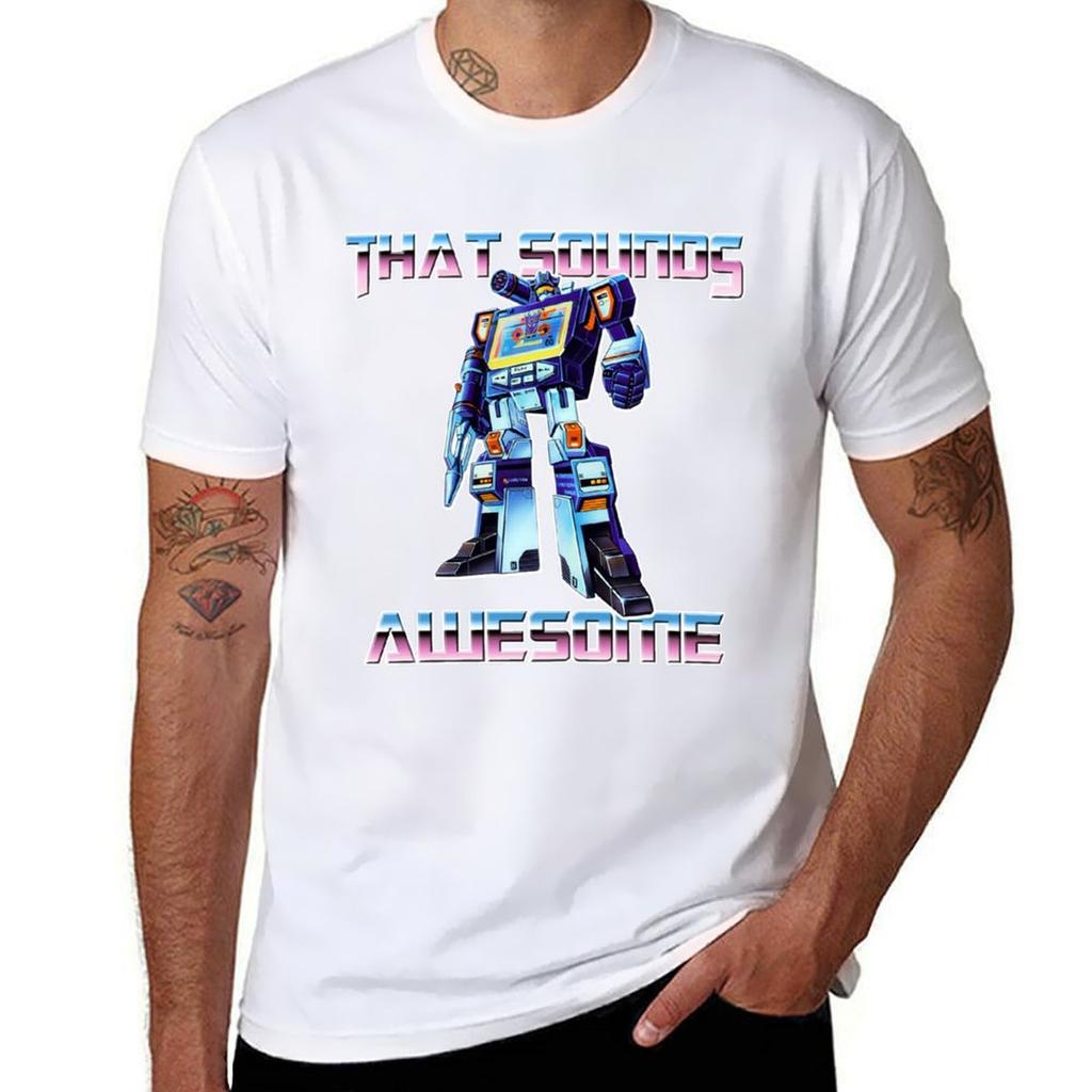 soundwave that sounds awesome TShirt Labor Work Casual TShirt