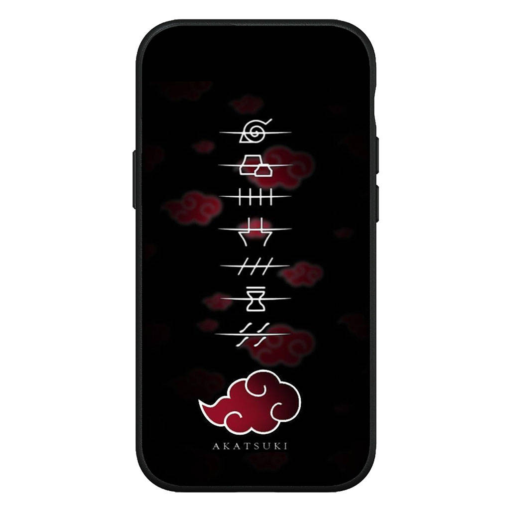 Чехол для iPhone 16 15 Xiaomi Redmi Note 14 13 12 11 Pro Max X 16e Samsung Galaxy S25 S24 S23 Moto OPPO Huawei Мультяшный Наруто Итачи Саске Чехол для телефона