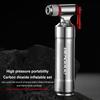 CO2 Bicycle Pump Schrader & Valve Mini Bicycle Pump Aluminum Alloy CO2 Bike Tire Inflator for MTB Road Bike