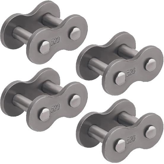 AHL 1 Pcs 520 Series Steel Master Link O-Ring Chain Clip-Type Connecting Link for Motorcycle Dirt Bike