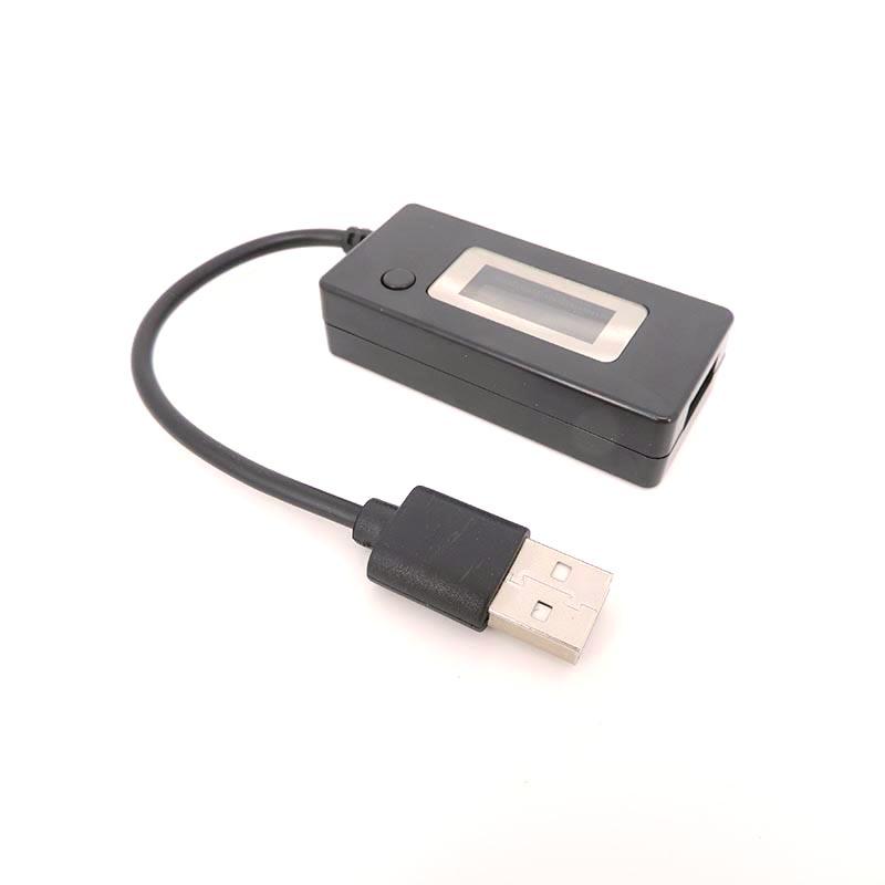 ЖК-дисплей USB Напряжение/Ампер Измеритель зарядной емкости Тестер DC Цифровой мультиметр Тестирование скорости зарядных устройств Емкость кабелей Детектор мобильной мощности