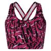 Womens/Ladies Wave Zebra Print Sports Bra