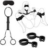 Bondage Strap Wrist Thigh Cuffs Restraints Open Anal Sex Toys Women Obedience Slave Sex Blindfold Couples SM Games