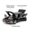 JADA TOYS 1/24 Scale Fast & Furious Dodge Charger 1970 Black F&F Charger Diecast Car 35421