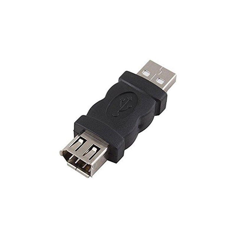 New Firewire IEEE 1394 6 Pin Female To USB Type A Male Adaptor Adapter UF