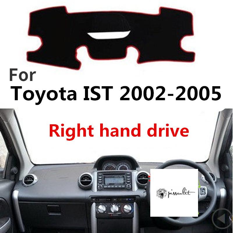 Pissenlit Right Hand Drive Polyester Material Car Dashboard Cover DashMat for Toyota IST 2002 2003 2004 2005 2006 Anti Sun Light