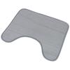 Bathroom Rug with a Cutout for the Toilet for the Bathroom Anti-Slip Mat
