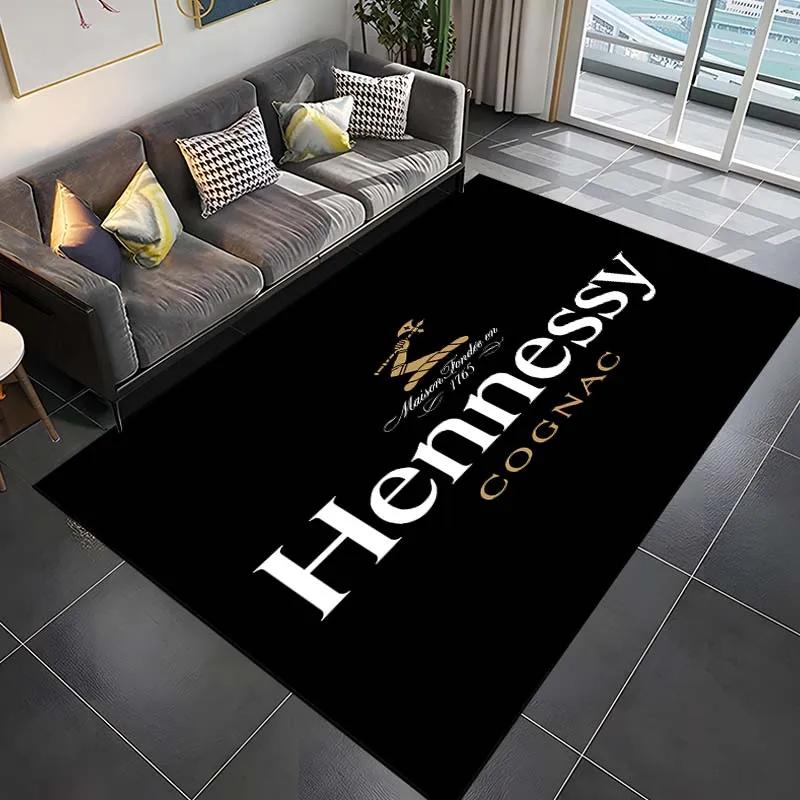 Ковер с узором коньяка Hennessy для гостиной, коврик для ванной, креативный коврик-дверной коврик для спальни, декор для дома