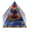 Пирамида положительной энергии Ручной работы Настольное украшение Исцеляющая пирамида для йоги и медитации