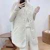 Women Pocket Vest Coat  Jacket Winter Sleeveless Fleece Button Solid Outerwear