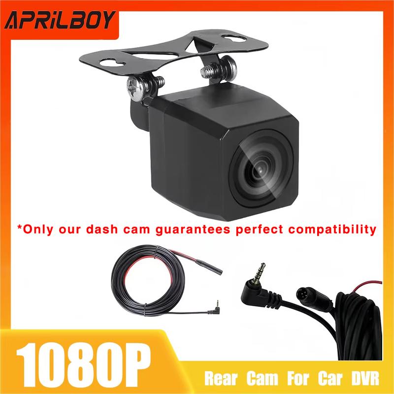Aprilboy 1080P HDR Автомобильная камера заднего вида Ночное видение Водонепроницаемый Автоматический монитор заднего вида Цветное изображение Для автомобильной камеры Автомобильные аксессуары