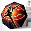 Складной зонт с принтом логотипа Chicago Bears, для улицы, отдыха и путешествий, прочная ткань зонта, подарок на день рождения и праздник