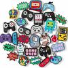 Джибитсы игра Play Game Game Over, Play, Lost, Level Up 25 шт аксессуары крокс украшение