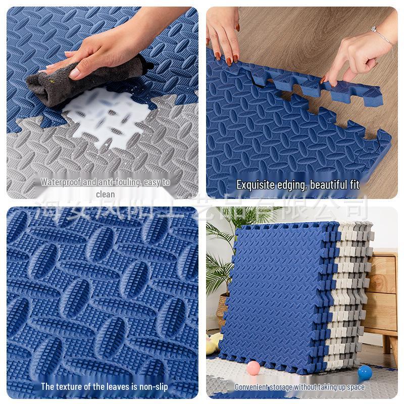 Утолщенный пенопластовый детский коврик для ползания - домашний коврик-татами для детей