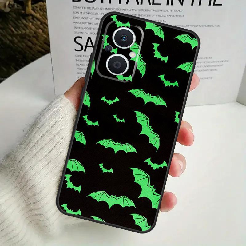 Halloween Vampire Bats Case For OPPO Reno 8 7 6 5 4 Lite 8T 5Z 4Z 10 11F OPPO Find X5 X6 Pro X2 Neo X3 Lite Cover