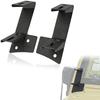 Double-layer Work Light Bracket Dual A-Pillar Light Brackets Dual Lower LED Work Light Mounts Kit for 07-17 Jeep Wrangler JK/JKU