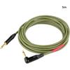 Kaminari Guitars Electric Bass Cable 2 5m Moss Green K-BC2-5LS