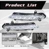 2218201756 2218201856 DRL для Mercedes Benz S-Class W221 S350 S500 C250 C300 светодиодные дневные ходовые огни противотуманные фары автомобильные аксессуары