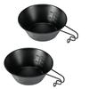 CAMPING MOON Sierra Cup Black Black Sierra Camping Cup Stainless Steel 310ml Set of 2 BKS-220-2P