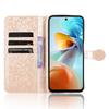 For ZTE Nubia Music 2 Wallet Case Dot Pattern Imprint PU Leather Phone Cover