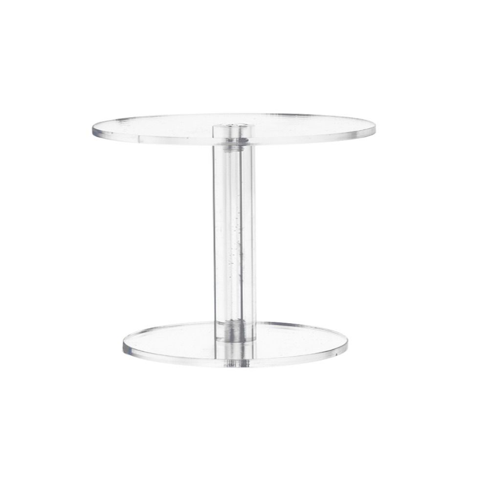 Acrylic Bracelet Organizer Round Watch Ornament Display Base Wedding Ring Display Case Tray Shelf